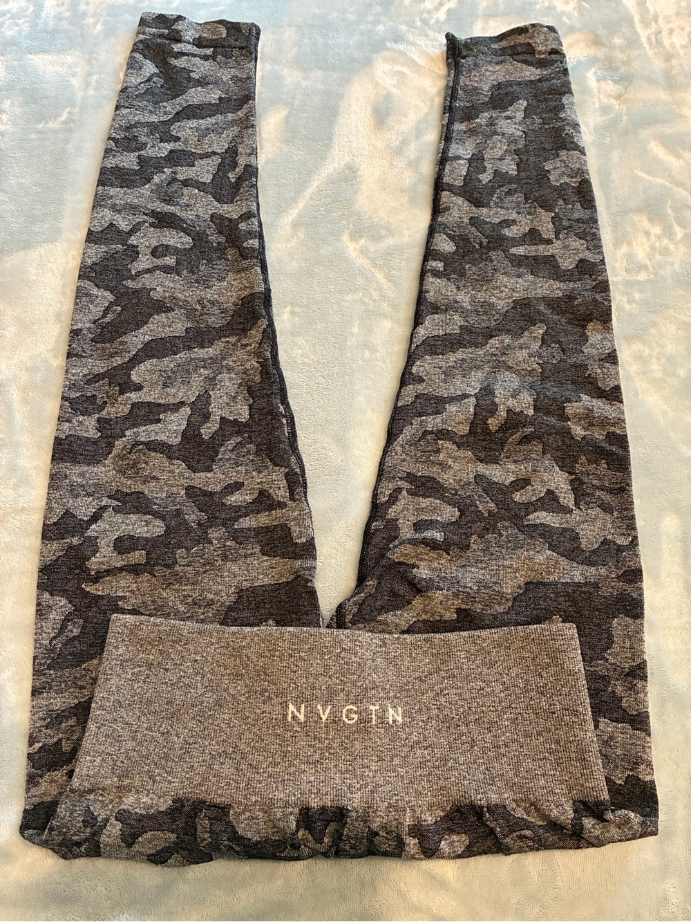 NVGTN Charcoal Gray Camo Seamless Leggings